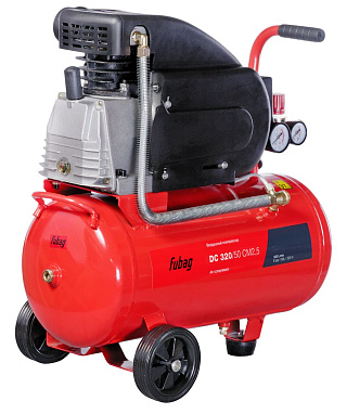 Компрессор Fubag DС 320/50 CM2.5 220В 1.8кВт 8бар 320л/мин 50л (614319547) купить