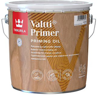 Грунтовочный состав Tikkurila Valtti Primer Бесцветный 2.7 л купить