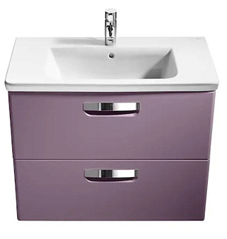 Тумба подвесная Gap с раковиной GAP 70 фиолетовый ROCA ZRU9302741/327471000 купить