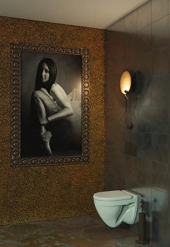 Унитаз подвесной ATTICA LUXE SL DM с сиденьем дюропласт Sanita ATCSLWH0104 купить