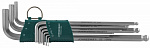 Набор торцевых шестигранных ключей Jonnesway EXTRA LONG H06SA109S 1.5-10мм
