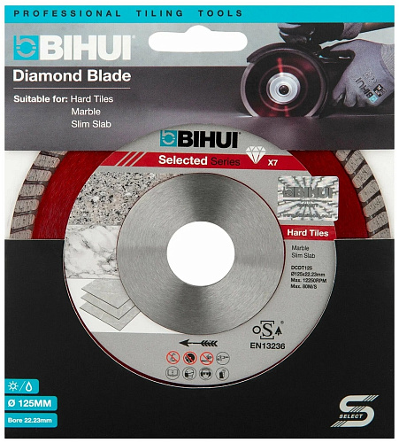 Диск алмазный SUPER THIN TURBO 115мм BIHUI DCBN115 купить