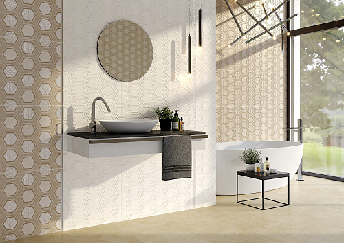 Плитка напольная Рона 40*40см бежевый люкс Axima Ceramica купить