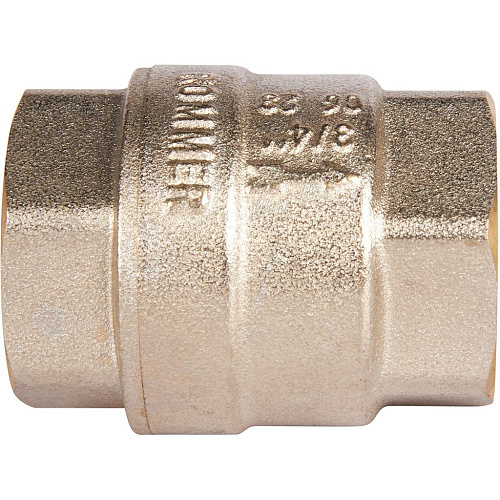 Клапан обратный 3/4 пружинный муфтовый с металлическим седлом Rommer RVC-0001-000020 купить
