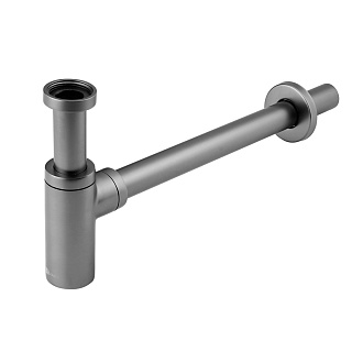Сифон для умывальника 1-32 графит Lemark LM8300GM купить