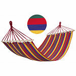 Гамак полотняный Ham-08 с дерев.планкой 200*100см 004969