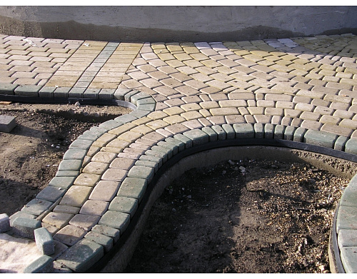 Бордюр пластиковый 3000*85*40 мм, цвет черный, Aquastok 606 купить