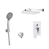 Комплект смесителей ВЕГА AQ1046CR+AQ2081CR+AQ2454CR+AQ2010CR Aquatek AQ1072CR