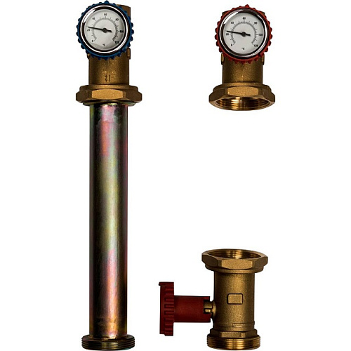 Насосная группа с прямым контуром без насоса 1 1/4"*2" Stout SDG-0001-003201 купить
