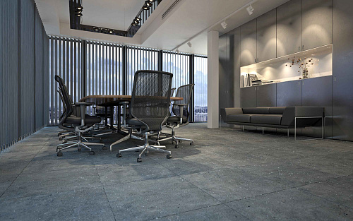 Керамогранит Иремель матовый 60*60 см черный, Гранитея G225-Iremel Black купить