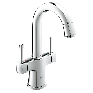 Смеситель Grandera для умывальника с донным клапаном цвет хром, GROHE 21107000 купить