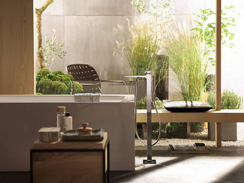 Смеситель напольный HANSGROHE HG Metropol 32532000 для ванны  купить