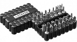 Набор бит Stayer MASTER 33 предмета 26084-H33 купить