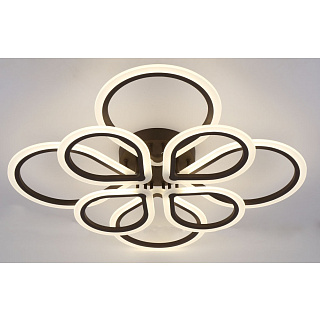 Люстра Schaffner Lagrima LED 176W 14960LM 3000K-6000K кофейная 39226-4+4 Coffe купить