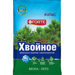 Удобрение гранулированное с микроэлементами Хвойное пакет 2 кг Bona Forte BF23010251 купить