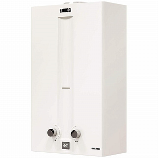 Водонагреватель проточный газовый GWH 10 Fonte Turbo 20кВт 10л/мин, Zanussi НС-1139058 купить