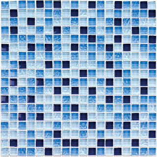 Плитка Мозаика Bonaparte Blue Drops  купить