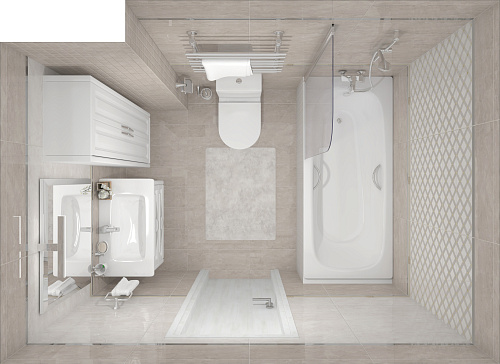 Бордюр Royal кофейный светлый 6.3*60см Laparet купить