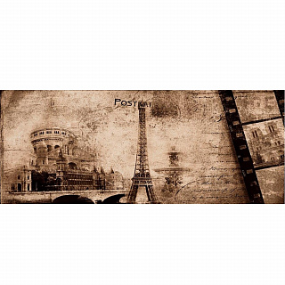 Вставка Postcard beige 3 20*50см Ceramika Konskie купить
