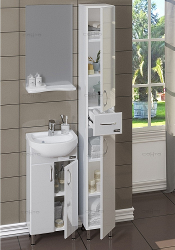 Шкаф-колонна Стандарт 24 с 1 ящиком 24*191*30.5 см, СаНта купить