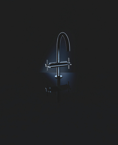 Смеситель для раковины Atrio цвет хром GROHE 21019003 купить