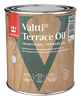 Масло для террас и садовой мебели Valtti Terrace Oil бесцветное EC (0.9л)