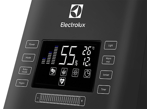 Увлажнитель воздуха ультразвуковой до 50м2 5л черный Electrolux EHU-3710D купить