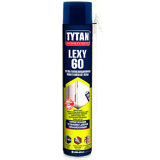 Пена монтажная Tytan Professional LEXY 60 всесезонная - 0.75 л купить