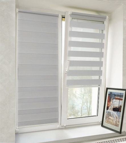 Штора рулонная СРШ-01МК-40605 61(57)*160см стандарт серый Delfa купить
