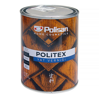 Лак яхтный глянцевый POLITEX YAT VERNIGI Polisan бесцветный (0.75л) купить