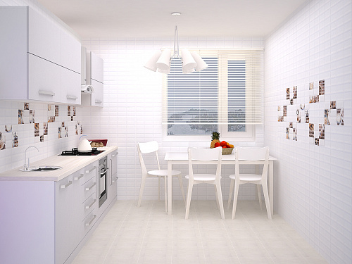 Вставка ВОГ Латте 20.1*40.5см AZORI 583012004 купить