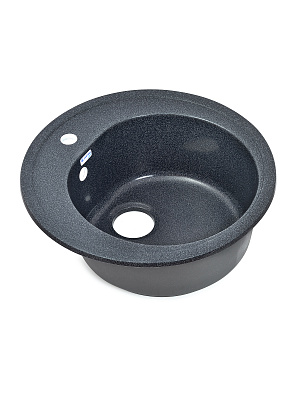 Мойка врезная круглая PRO ROUND SA-R510 SANTREK AQUA 313561 графит-309 купить