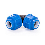 Отвод компрессионный для ПНД труб 25мм Lammin Lm34009025025(160/20) Отвод компрессионный для ПНД труб 25мм Lammin Lm34009025025(160/20)