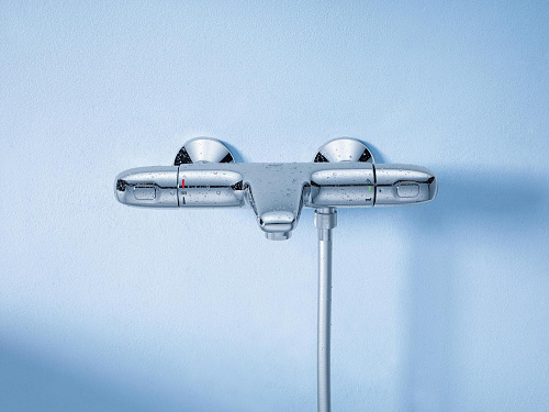 Смеситель термостатический GROHTHERM 1000 для ванны цвет хром GROHE 34155003 купить