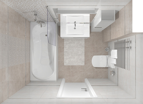 Вставка Elektra Roma бежевая светлая 20*60см Laparet  купить