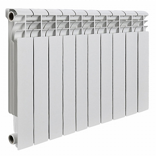 Радиатор биметаллический Rommer Profi BM 500 10 секции RAL9016 82490 купить