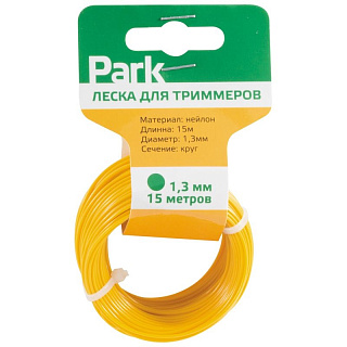 Леска для триммер PARK 1.3мм*15м круг 990593 купить