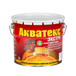 Алкидный антисептик Акватекс Экстра Тик (3л) купить