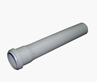 Труба с раструбом  для канализации 110*1000 Atlas Plast
