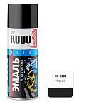 Эмаль для дисков Kudo аэрозоль KU-5203 черная глянцевая (0.52л)