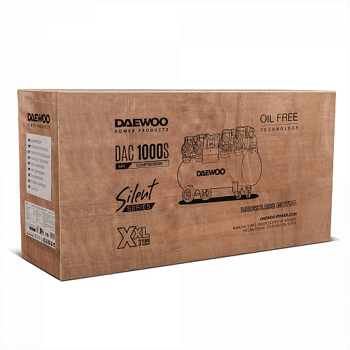 Компрессор безмасляный DAEWOO DAC 1000S 1000л/мин 380В купить