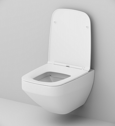Унитаз подвесной AM.PM Inspire 2.0 FlashClean с сиденьем микролифт C50A1700SC купить