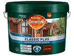 Пропитка-антисептик Omnitex by Pinotex Classic Plus 3 в 1 Красное дерево (9л)