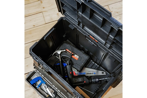 Тележка с пластиковым ящиком ROC PRO GEAR 2.0 22" Keter 38370_z01 купить