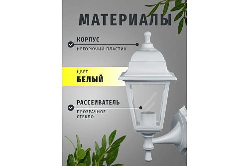 Светильник садово-парковый NOF-PG30-005-IP44-E27 80 492 белый Navigator 7022469 купить