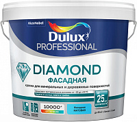 Краска фасадная Dulux Trade Гладкая База BС матовая - 4.5 л
