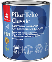 Краска для домов PIKA-TEHO CLASSIC база A белая матовая Tikkurila (0.9л)