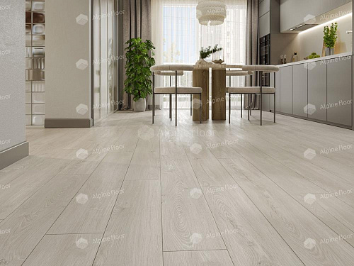 Ламинат SPC  Sequoia Секвойя Титан 1220*183*4мм 43класс Alpine Floor ЕСО 6-1 купить