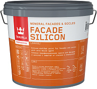 Краска фасадная Tikkurila Facade Silicon база VVA глубокоматовая - 2.7 л