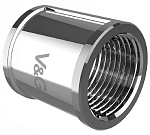Муфта хром 1/2" V&G VG-204401 Муфта хром 1/2" V&G VG-204401